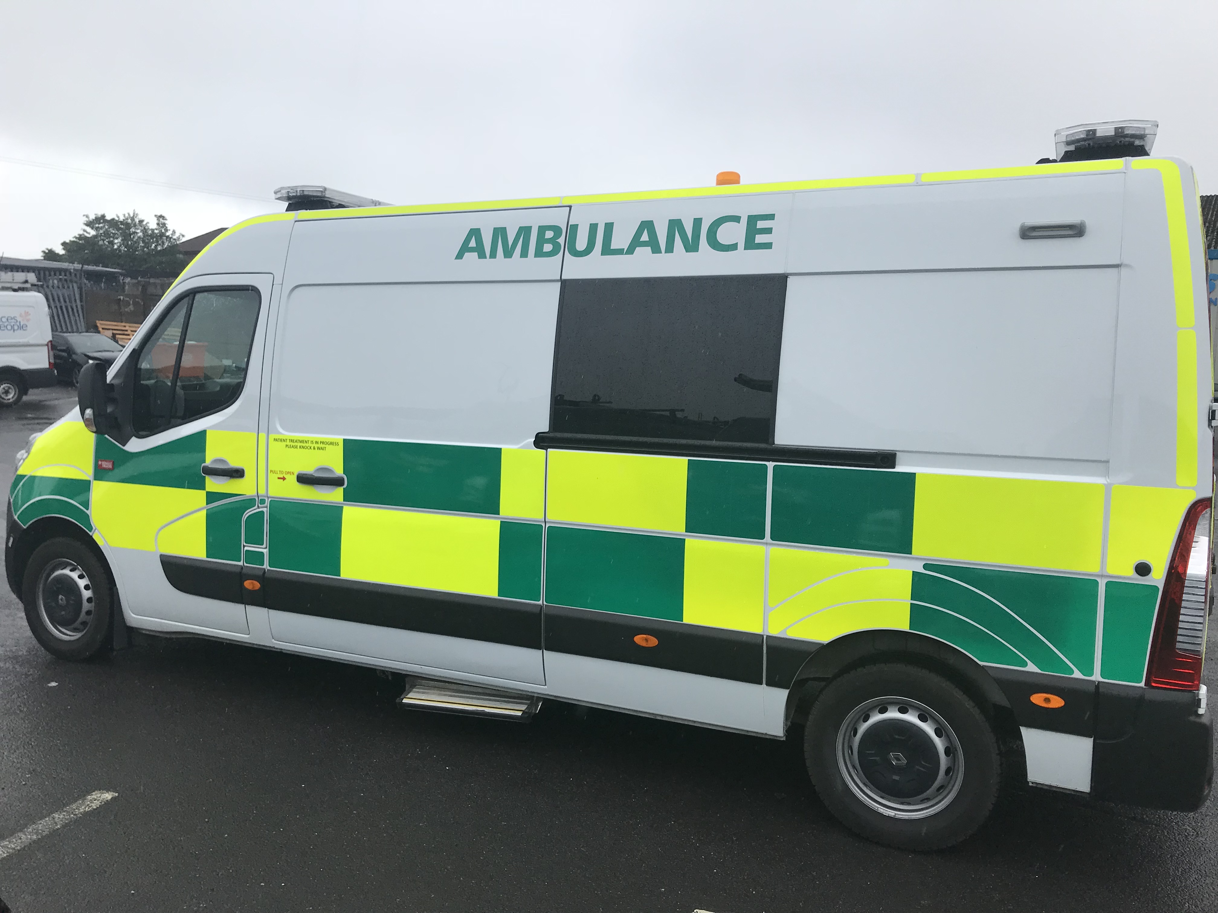 Ambulance vehicle graphics